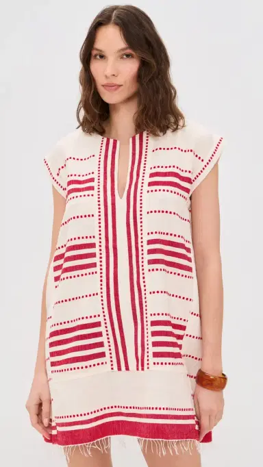 lemlem Elina Caftan Eshe Red | Thumbnail 2