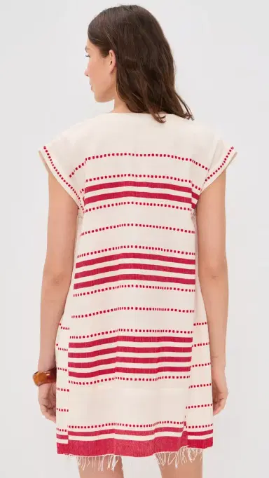 lemlem Elina Caftan Eshe Red | Thumbnail 3