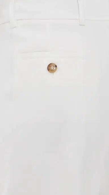 FRAME The Linen Trouser White | Thumbnail 6 FRAME The Linen Trouser White | Thumbnail 6