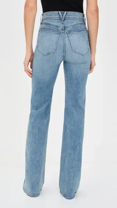 Veronica Beard Jean Crosbie Wide Leg Jeans Rebel Stone | Thumbnail 3 Veronica Beard Jean Crosbie Wide Leg Jeans Rebel Stone | Thumbnail 3