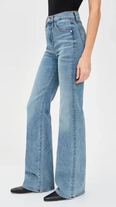 Veronica Beard Jean Crosbie Wide Leg Jeans Rebel Stone | Thumbnail 4 Veronica Beard Jean Crosbie Wide Leg Jeans Rebel Stone | Thumbnail 4