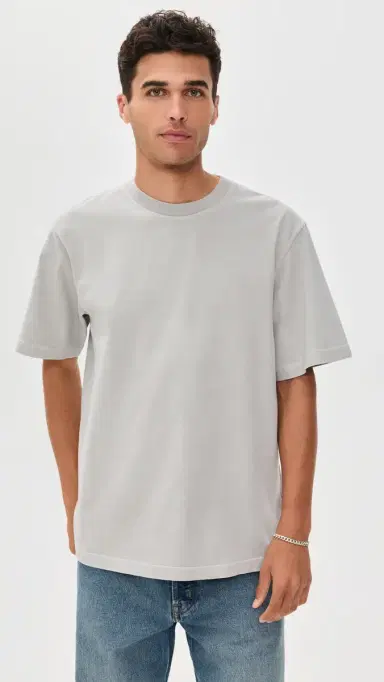 AGOLDE Asha Mock Neck Tee Reflect | Thumbnail 2 AGOLDE Asha Mock Neck Tee Reflect | Thumbnail 2