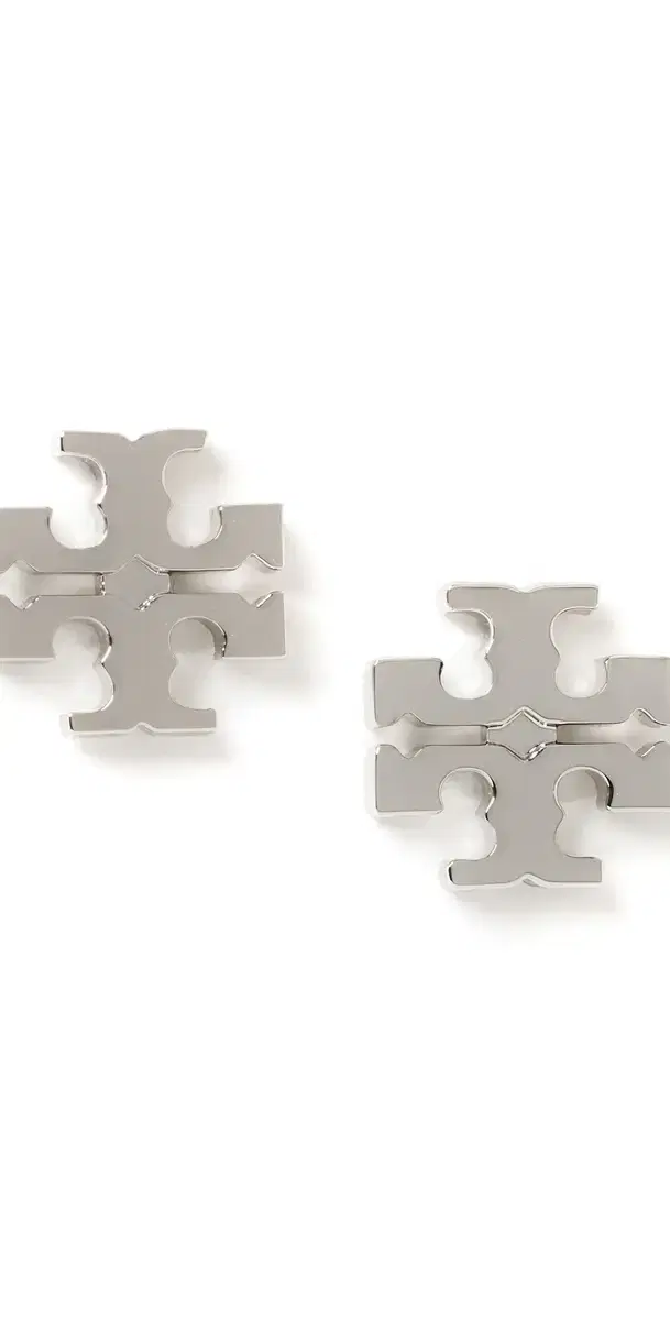 Tory Burch Icon Stud Earrings Tory Silver One Size