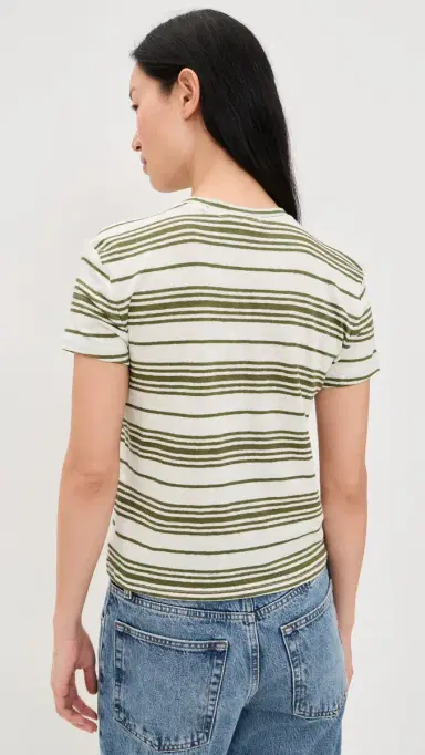 Frame The Linen Baby Tee | Thumbnail 3