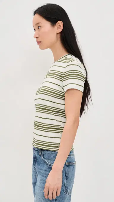 Frame The Linen Baby Tee | Thumbnail 4