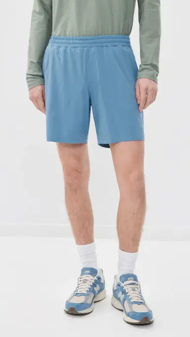 Beyond Yoga Pivotal 2.0 Lined Shorts 7 Harbor Blue | Thumbnail 2 Beyond Yoga Pivotal 2.0 Lined Shorts 7 Harbor Blue | Thumbnail 2