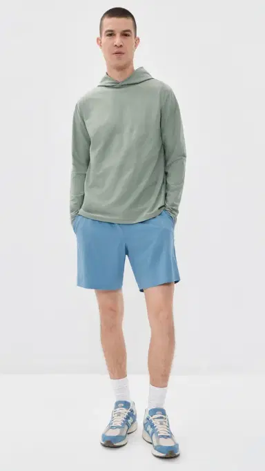 Beyond Yoga Pivotal 2.0 Lined Shorts 7 Harbor Blue | Thumbnail 5 Beyond Yoga Pivotal 2.0 Lined Shorts 7 Harbor Blue | Thumbnail 5