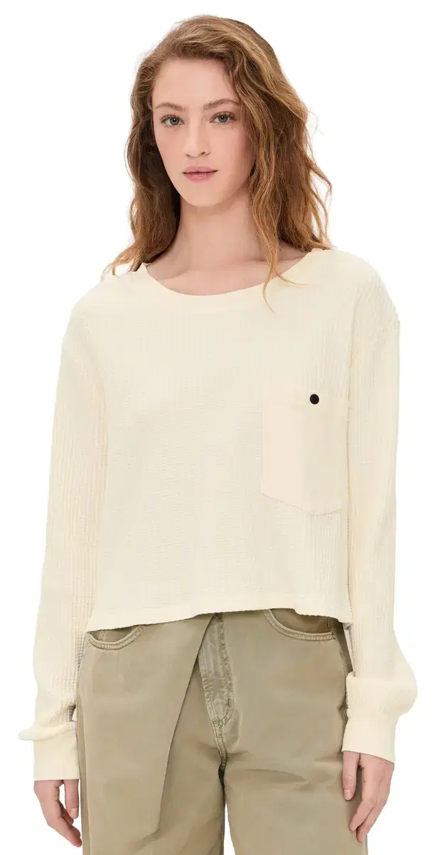ASKK NY Jammin' Thermal Pullover Cream
