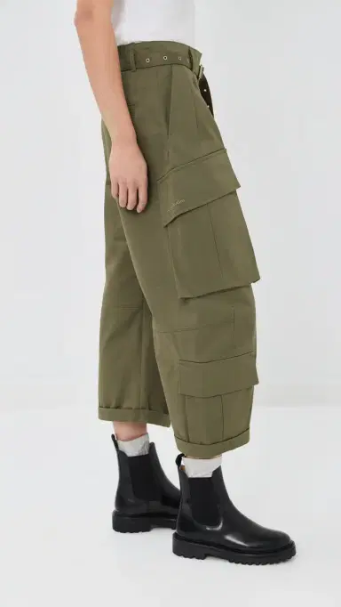 Acne Studios Trousers Khaki Green | Thumbnail 5 Acne Studios Trousers Khaki Green | Thumbnail 5