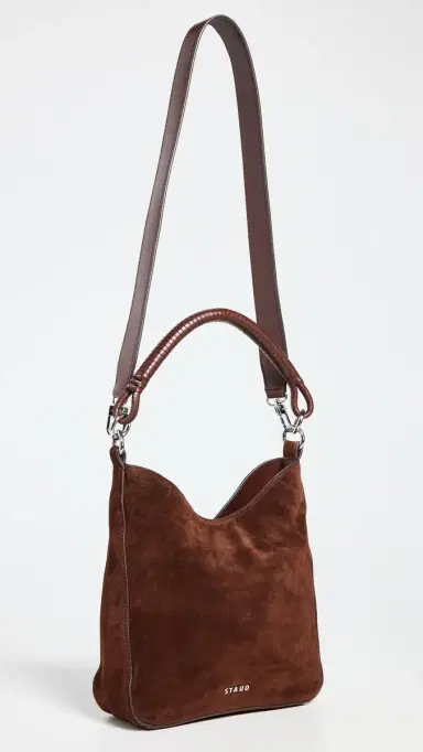 Staud Mel Shoulder Bag Mahogany | Thumbnail 5 Staud Mel Shoulder Bag Mahogany | Thumbnail 5