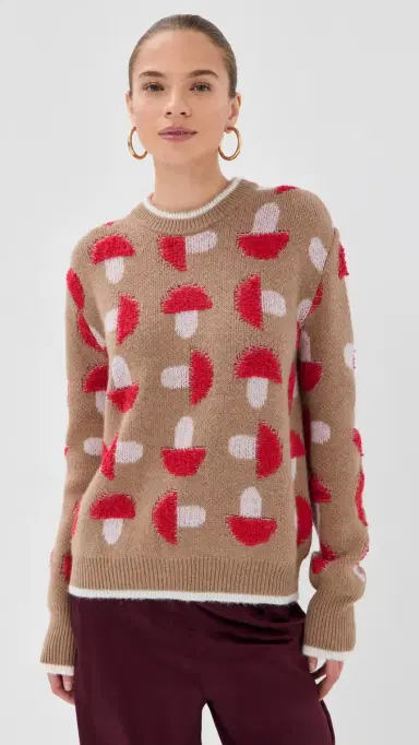 La DoubleJ Fun Guy Sweater Camel | Thumbnail 2 La DoubleJ Fun Guy Sweater Camel | Thumbnail 2