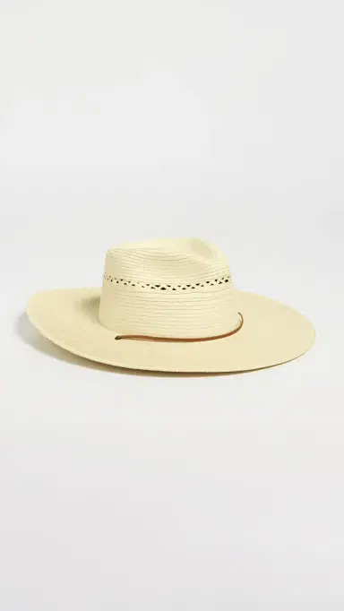Brixton Beck Rancher Straw Hat Natural | Thumbnail 2