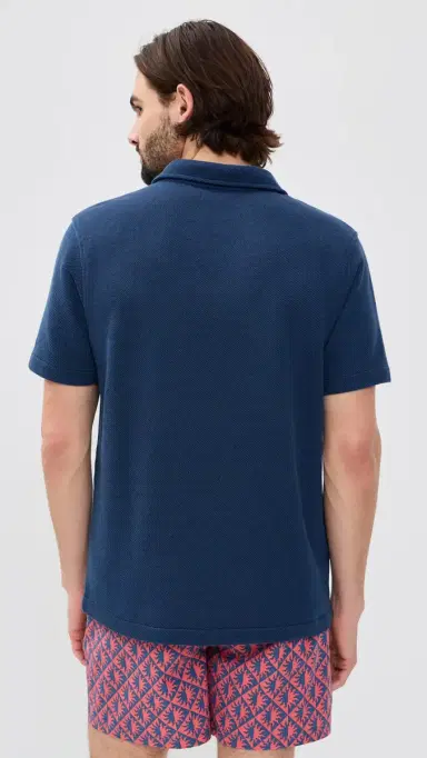 Fair Harbor Tailwind Polo Navy | Thumbnail 3 Fair Harbor Tailwind Polo Navy | Thumbnail 3
