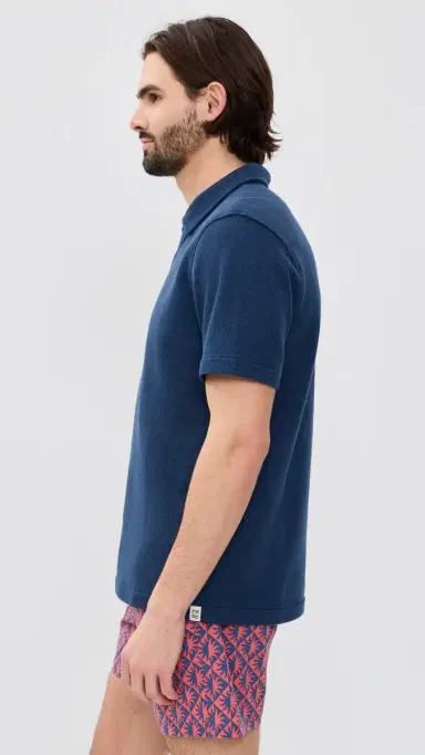 Fair Harbor Tailwind Polo Navy | Thumbnail 4 Fair Harbor Tailwind Polo Navy | Thumbnail 4