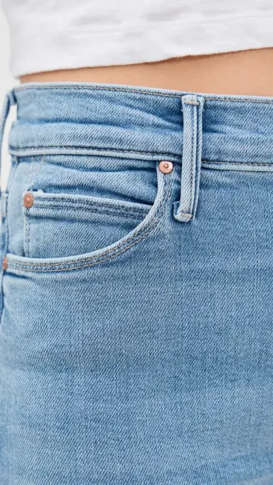 Mother Mid Rise Dazzler Ankle Fray Jeans Blessing In Disguise 26 | Thumbnail 6 Mother Mid Rise Dazzler Ankle Fray Jeans Blessing In Disguise 26 | Thumbnail 6