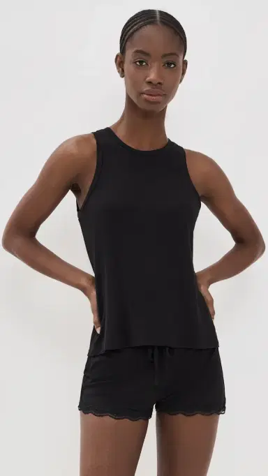 HONEYDEW All American Shortie Set Black | Thumbnail 2 HONEYDEW All American Shortie Set Black | Thumbnail 2