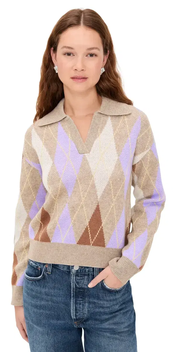 LE BOP Argyle Polo  ulti