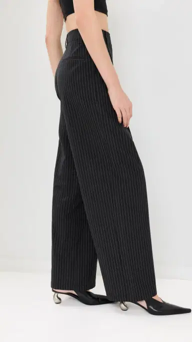 Lioness La Quinta Pants Onyx Pinstripe | Thumbnail 4