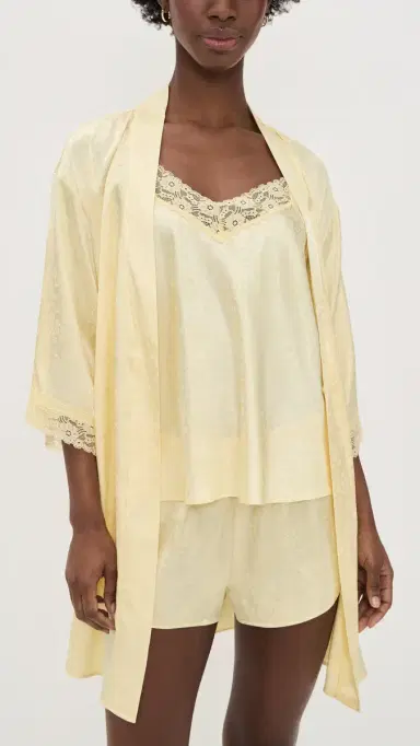 Flora Nikrooz Sabrina Travel Set Yellow | Thumbnail 2