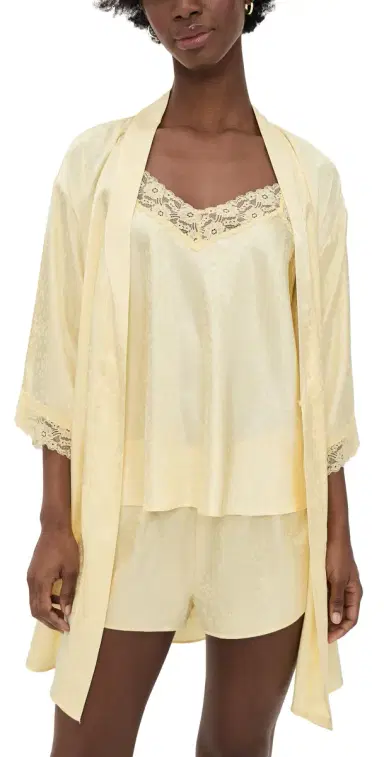 Flora Nikrooz Sabrina Travel Set Yellow | Thumbnail 1
