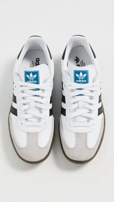 Adidas Samba OG Sneakers Cloud White/Core Black/Gum 7 | Thumbnail 5