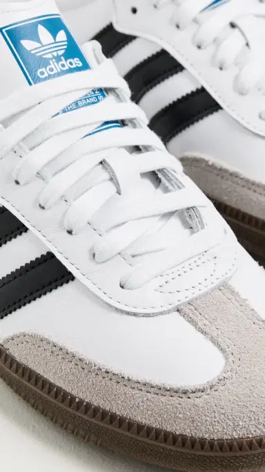 Adidas Samba OG Sneakers Cloud White/Core Black/Gum 7 | Thumbnail 6