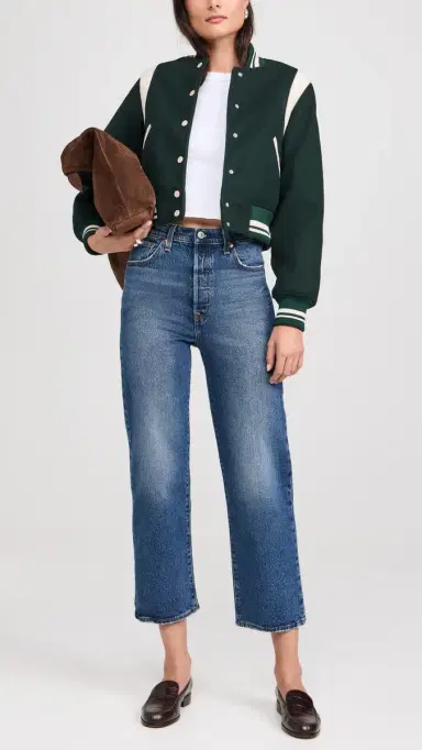 Levi's Ribcage Straight Ankle Jeans | Thumbnail 5 Levi's Ribcage Straight Ankle Jeans | Thumbnail 5
