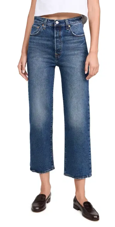 Levi's Ribcage Straight Ankle Jeans | Thumbnail 1 Levi's Ribcage Straight Ankle Jeans | Thumbnail 1