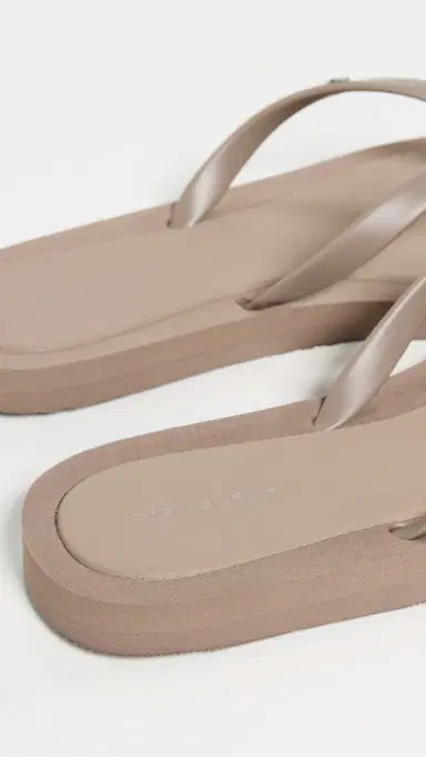 Tory Burch Kira Padded Flip Flops Mountain Grey/Silver 8 | Thumbnail 4