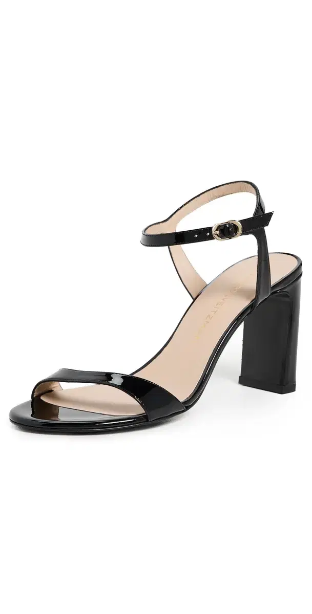 Stuart Weitzman Babette Heeled Sandals Black