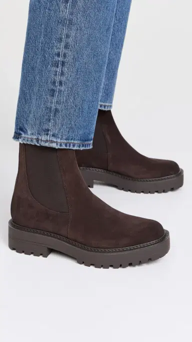 Sam Edelman Laguna Boots Chocolate Brown 9 | Thumbnail 3