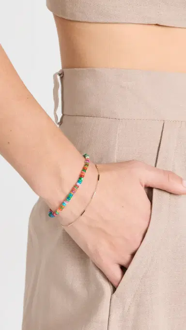 JIA JIA Rainbow Smooth Large Opal Bracelet | Thumbnail 3