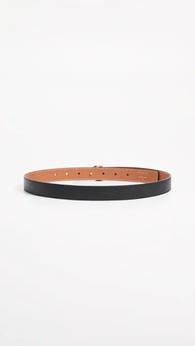 Tory Burch Miller Reversible Belt 1 Black/Gold L | Thumbnail 4 Tory Burch Miller Reversible Belt 1 Black/Gold L | Thumbnail 4