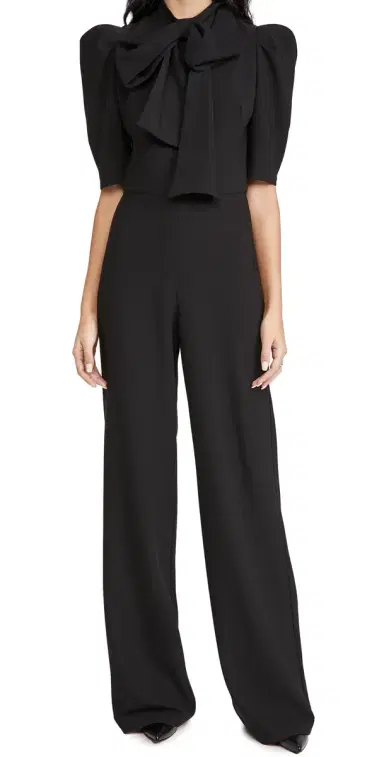 BLACK HALO Ara Jumpsuit Black Panther/Black | Thumbnail 1 BLACK HALO Ara Jumpsuit Black Panther/Black | Thumbnail 1