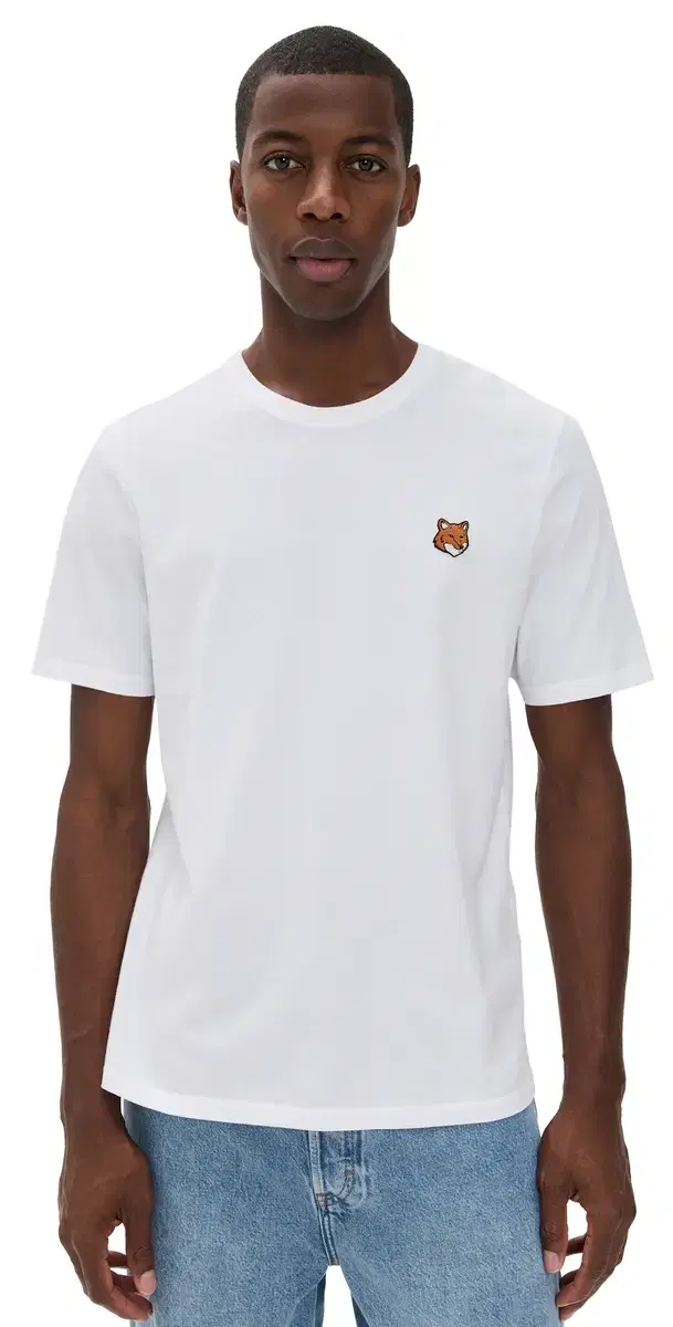 Fox Head Patch Regular Tee White