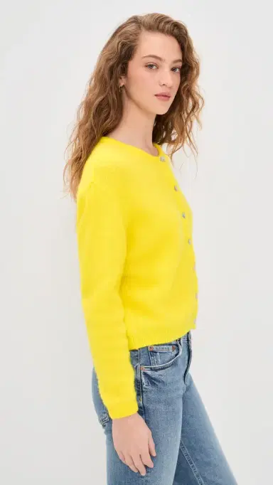 American Vintage Knit Cardigan Ananas Chine M | Thumbnail 4