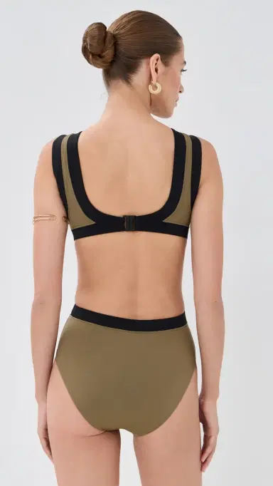 STAUD Dolce One Piece Thyme/Black | Thumbnail 3 STAUD Dolce One Piece Thyme/Black | Thumbnail 3