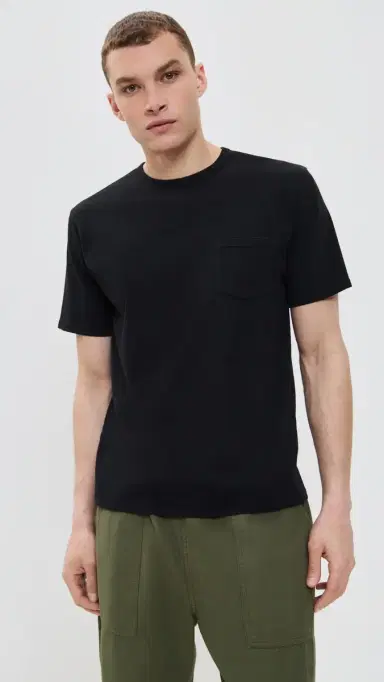 Knickerbocker Pocket Tee Black S | Thumbnail 2