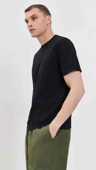Knickerbocker Pocket Tee Black S | Thumbnail 4