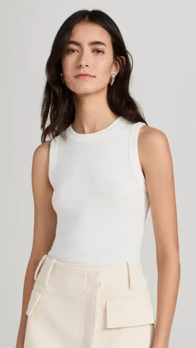 A.L.C. A. L.C. Hadley Tank White L | Thumbnail 2