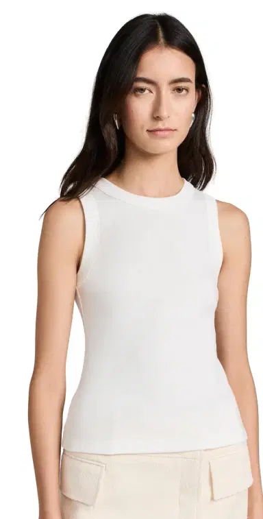 A.L.C. A. L.C. Hadley Tank White L | Thumbnail 1