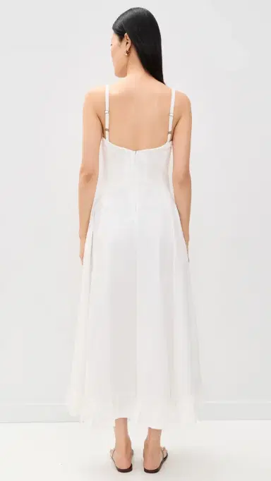 Free People Another Season Midi Dress Coconut ilk | Thumbnail 3