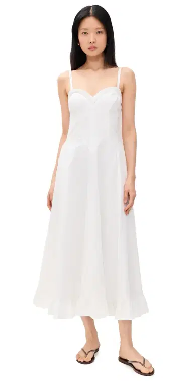Free People Another Season Midi Dress Coconut ilk | Thumbnail 1