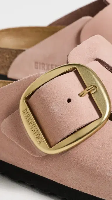 Birkenstock Boston Big Buckle Clogs Soft Pink | Thumbnail 6