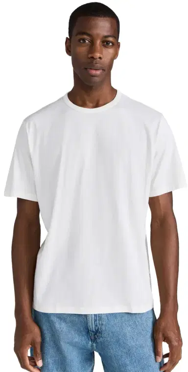 Our Legacy New Box T-Shirt White Clean Jersey | Thumbnail 1