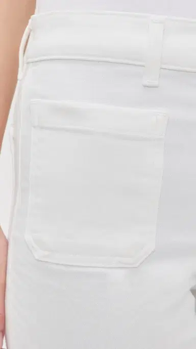 Madewell The Petite Emmy Wide-Leg Jean in Tile White Tile White 25 | Thumbnail 6 Madewell The Petite Emmy Wide-Leg Jean in Tile White Tile White 25 | Thumbnail 6