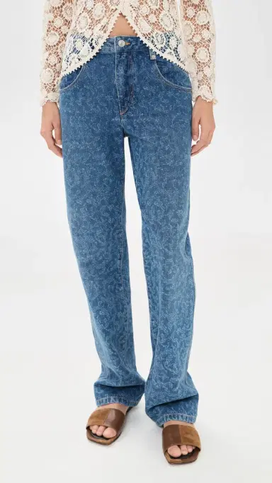 Isabel Marant Étoile Brinsa Jeans Blue | Thumbnail 2 Isabel Marant Étoile Brinsa Jeans Blue | Thumbnail 2