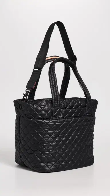MZ Wallace Medium Metro Deluxe Tote Bag Black One Size | Thumbnail 4 MZ Wallace Medium Metro Deluxe Tote Bag Black One Size | Thumbnail 4