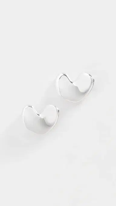 AGMES Sculpted Heart Studs | Thumbnail 2 AGMES Sculpted Heart Studs | Thumbnail 2