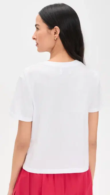 Sunny Somewhere Cherries Everyday Tee White | Thumbnail 3